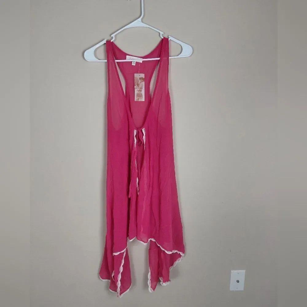 Francesca’s S/M Pink Cover Up